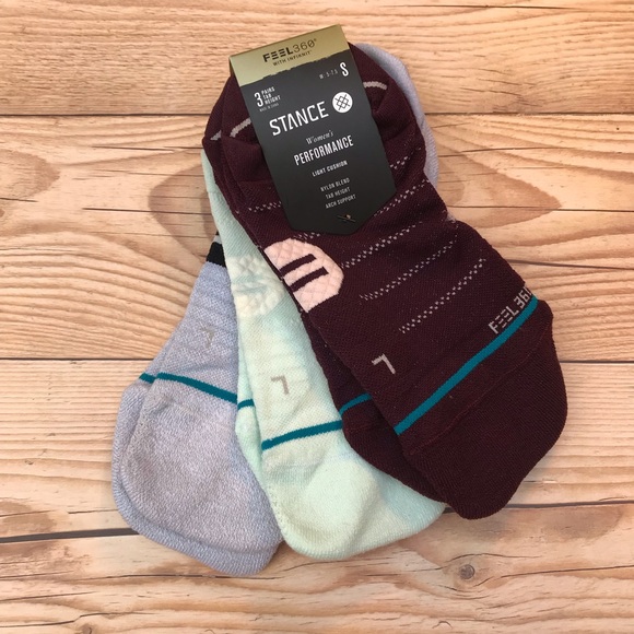 Stance Feel 360 3 Pack Tab Height Socks - Picture 1 of 10